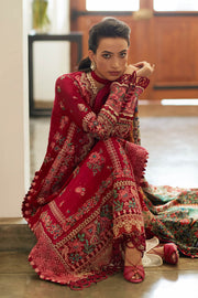 ELAN Embroidered Luxury Lawn Unstitched 3Piece Suit EL23-08-A AALIA