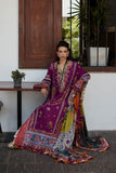 ELAN Embroidered Luxury Lawn Unstitched 3Piece Suit EL23-08-B AALIA