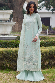 ELAN Embroidered Luxury Lawn Unstitched 3Pc Suit EL24-01B MINA
