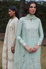ELAN Embroidered Luxury Lawn Unstitched 3Pc Suit EL24-01B MINA