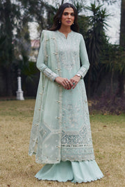 ELAN Embroidered Luxury Lawn Unstitched 3Pc Suit EL24-01B MINA
