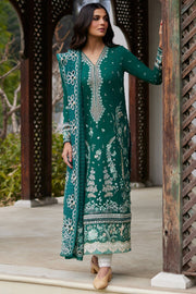 ELAN Embroidered Luxury Lawn Unstitched 3Pc Suit EL24-02A NEDINE