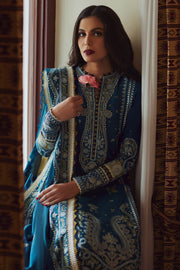 ELAN Embroidered Luxury Lawn Unstitched 3Pc Suit EL24-04A MAHROSH