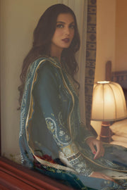 ELAN Embroidered Luxury Lawn Unstitched 3Pc Suit EL24-04A MAHROSH