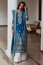 ELAN Embroidered Luxury Lawn Unstitched 3Pc Suit EL24-04A MAHROSH