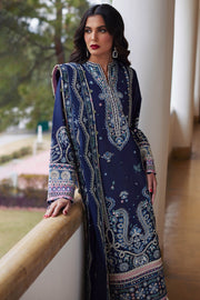 ELAN Embroidered Luxury Lawn Unstitched 3Pc Suit EL24-04B MAHROSH