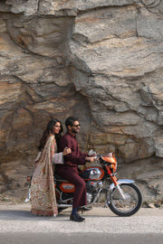 ELAN Embroidered Luxury Lawn Unstitched 3Pc Suit EL24-07B SHERINE