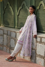 ELAN Embroidered Luxury Lawn Unstitched 3Pc Suit EL24-08A ZENEL