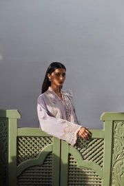 ELAN Embroidered Luxury Lawn Unstitched 3Pc Suit EL24-08A ZENEL