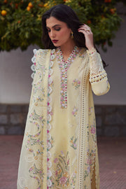ELAN Embroidered Luxury Lawn Unstitched 3Pc Suit EL24-08B ZENEL
