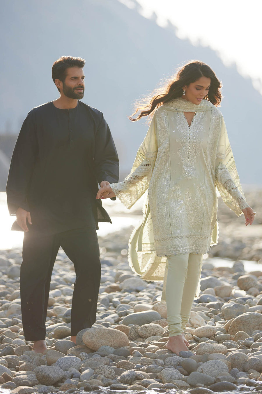 ELAN Embroidered Luxury Lawn Unstitched 3Pc Suit EL24-12A ZEINA