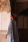 ELAN Embroidered Luxury Lawn Unstitched 3Pc Suit EL25-01B SERENE