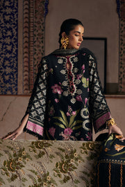 ELAN Embroidered Luxury Lawn Unstitched 3Pc Suit EL25-04A AZUREH