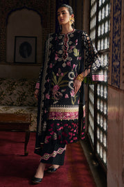 ELAN Embroidered Luxury Lawn Unstitched 3Pc Suit EL25-04A AZUREH