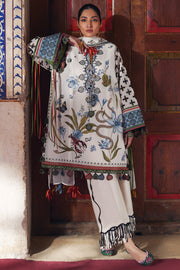 ELAN Embroidered Luxury Lawn Unstitched 3Pc Suit EL25-04B AZUREH