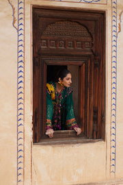 ELAN Embroidered Luxury Lawn Unstitched 3Pc Suit EL25-06A AURIELLE