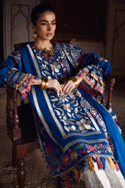 ELAN Embroidered Luxury Lawn Unstitched 3Pc Suit EL25-08A AURELIA