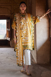 ELAN Embroidered Luxury Lawn Unstitched 3Pc Suit EL25-08B AURELIA