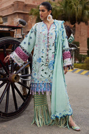 ELAN Embroidered Luxury Lawn Unstitched 3Pc Suit EL25-09B AMARA