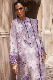 ELAN Embroidered Luxury Lawn Unstitched 3Pc Suit EL25-12B ALARA