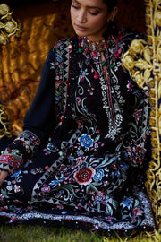 ELAN Embroidered Luxury Lawn Unstitched 3Pc Suit EL26-01A ZABAR