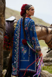 ELAN Embroidered Luxury Lawn Unstitched 3Pc Suit EL26-01B ZABAR