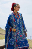 ELAN Embroidered Luxury Lawn Unstitched 3Pc Suit EL26-01B ZABAR