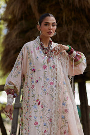 ELAN Embroidered Luxury Lawn Unstitched 3Pc Suit EL26-03A SOZRAAG