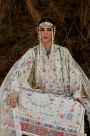 ELAN Embroidered Luxury Lawn Unstitched 3Pc Suit EL26-03B SOZRAAG