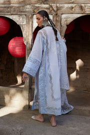 ELAN Embroidered Luxury Lawn Unstitched 3Pc Suit EL26-04A ROUHAAN