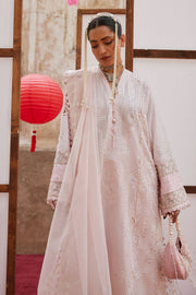 ELAN Embroidered Luxury Lawn Unstitched 3Pc Suit EL26-04B ROUHAAN