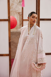 ELAN Embroidered Luxury Lawn Unstitched 3Pc Suit EL26-04B ROUHAAN