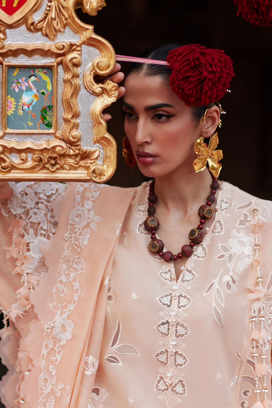 ELAN Embroidered Luxury Lawn Unstitched 3Pc Suit EL26-06A NOORAI
