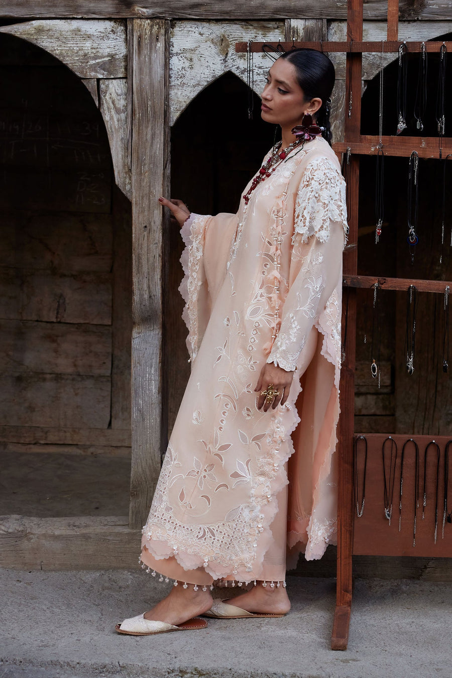 ELAN Embroidered Luxury Lawn Unstitched 3Pc Suit EL26-06A NOORAI
