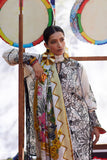 ELAN Embroidered Luxury Lawn Unstitched 3Pc Suit EL26-07B ZEVARÉ