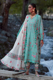 ELAN Embroidered Luxury Lawn Unstitched 3Pc Suit EL26-08B GULRAAZ