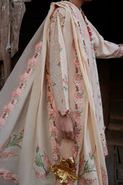ELAN Embroidered Luxury Lawn Unstitched 3Pc Suit EL26-10A MEHRVAAN