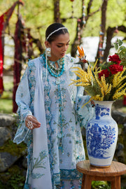 ELAN Embroidered Luxury Lawn Unstitched 3Pc Suit EL26-10B MEHRVAAN
