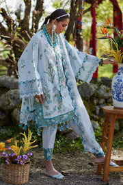 ELAN Embroidered Luxury Lawn Unstitched 3Pc Suit EL26-10B MEHRVAAN