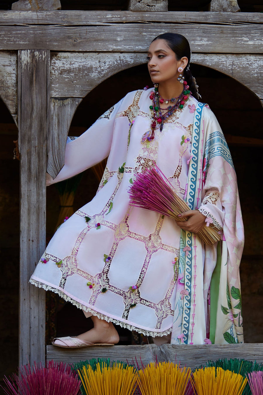 ELAN Embroidered Luxury Lawn Unstitched 3Pc Suit EL26-11A ZÉRIN