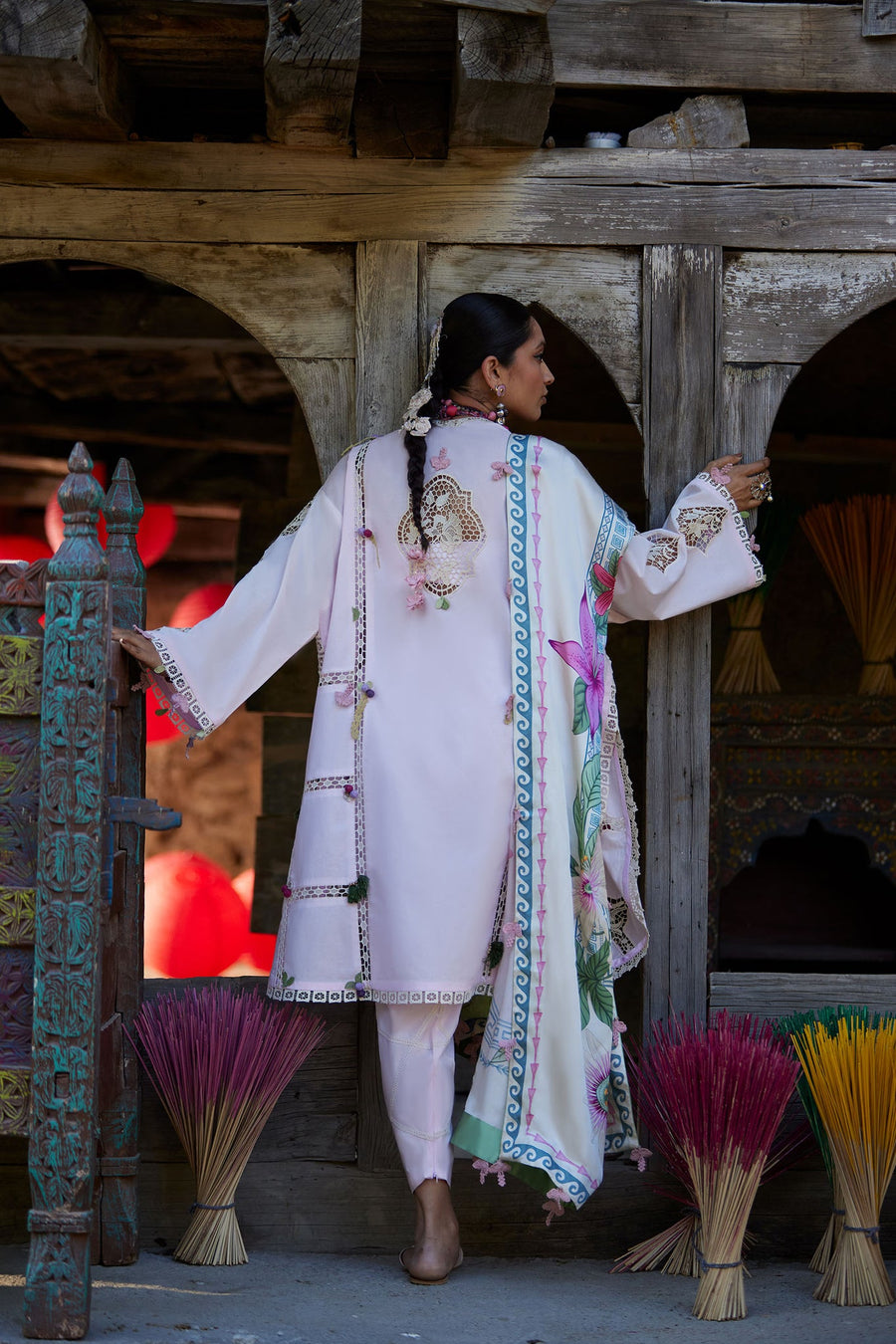 ELAN Embroidered Luxury Lawn Unstitched 3Pc Suit EL26-11A ZÉRIN