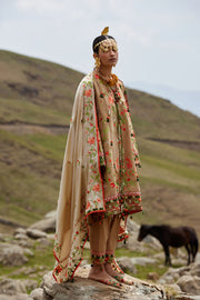 ELAN Embroidered Luxury Lawn Unstitched 3Pc Suit EL26-12B DEODAR