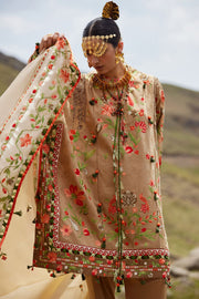 ELAN Embroidered Luxury Lawn Unstitched 3Pc Suit EL26-12B DEODAR