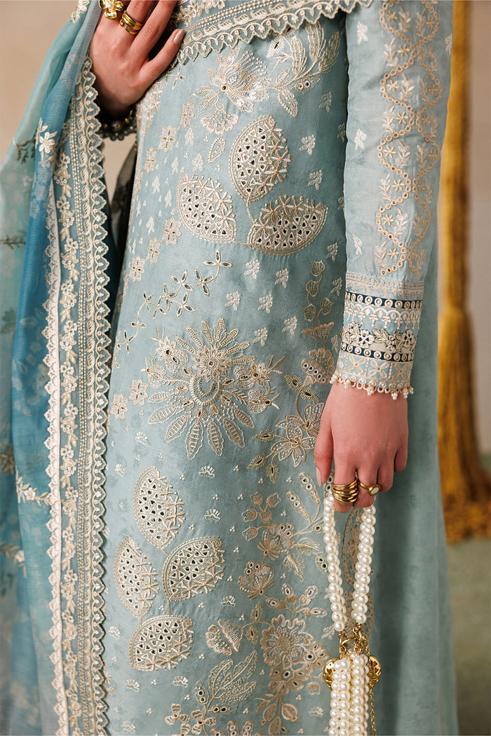 Baroque Eid Lawn Unstitched Embroidered 3Pc Suit EL26-D01
