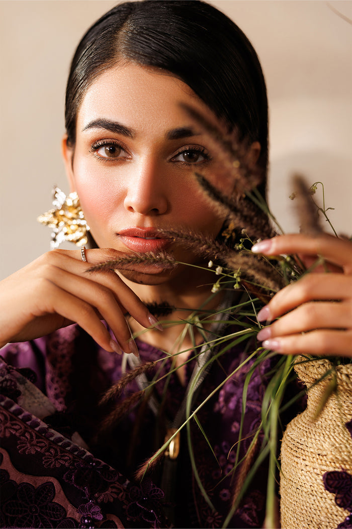 Baroque Eid Lawn Unstitched Embroidered 3Pc Suit EL26-D02