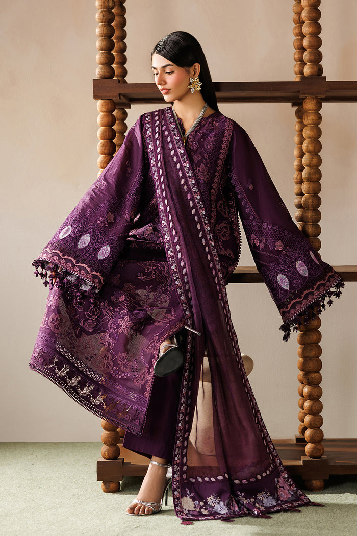 Baroque Eid Lawn Unstitched Embroidered 3Pc Suit EL26-D02