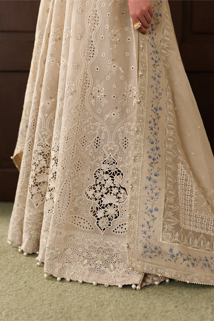 Baroque Eid Lawn Unstitched Embroidered 3Pc Suit EL26-D03
