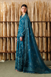 Baroque Eid Lawn Unstitched Embroidered 3Pc Suit EL26-D04