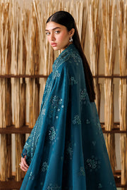 Baroque Eid Lawn Unstitched Embroidered 3Pc Suit EL26-D04
