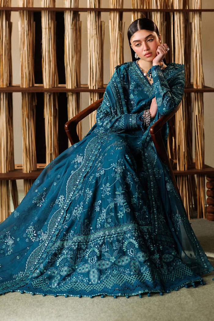Baroque Eid Lawn Unstitched Embroidered 3Pc Suit EL26-D04